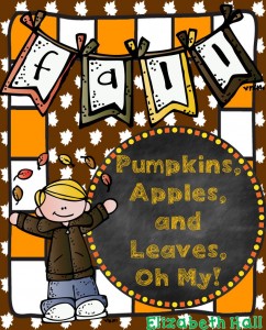 Pumpkins, Apples, and Leaves, Oh My! {Giveaway}