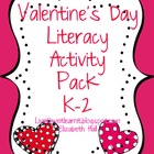 Valentine Literacy Activity Pack