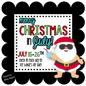 Christmas in July Starts Today!