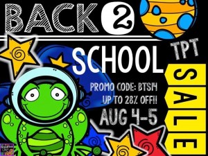 Back 2 School Sale!