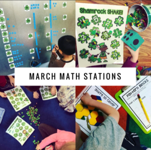 March Math Stations