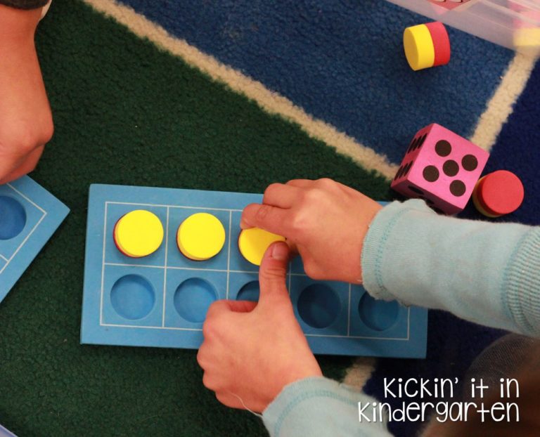 Subitizing with Young Students - Kickin' It In Kindergarten